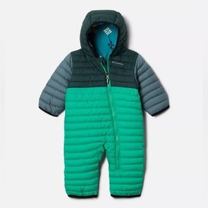 Columbia Infant Boys' Powder Lite Reversible Bunting Suit NWT